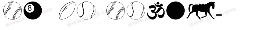 sport style字体转换